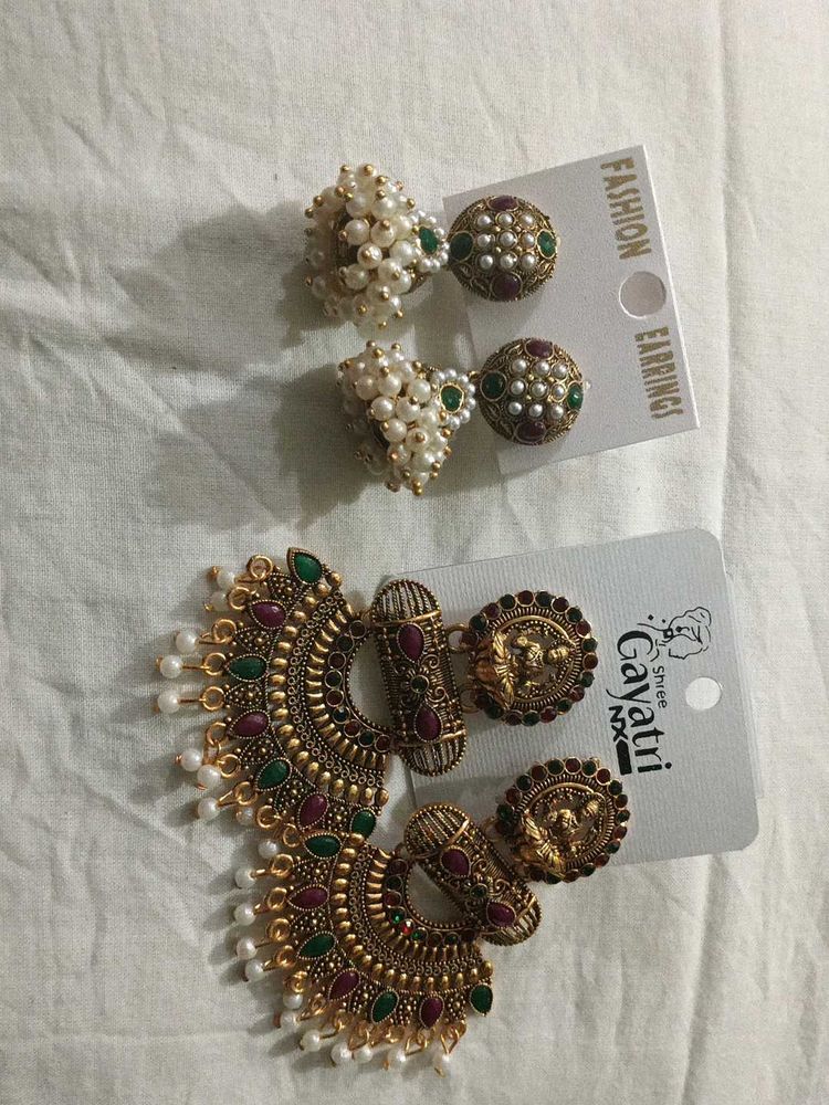 Ethnic Earrings Set
