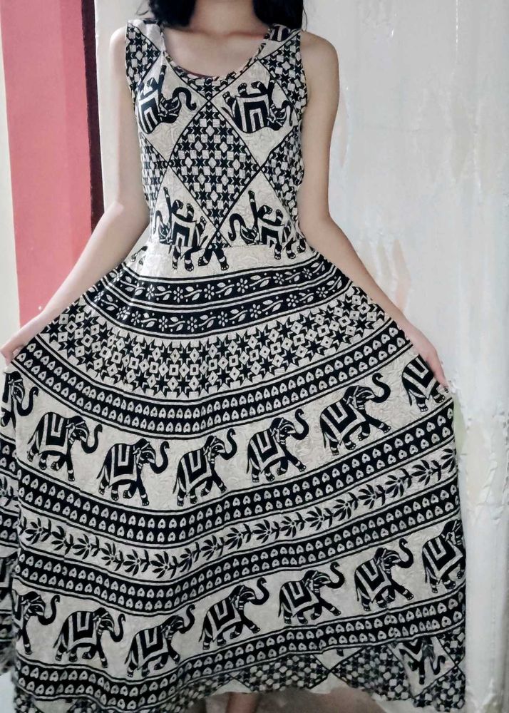 ethnic printed frok for girls