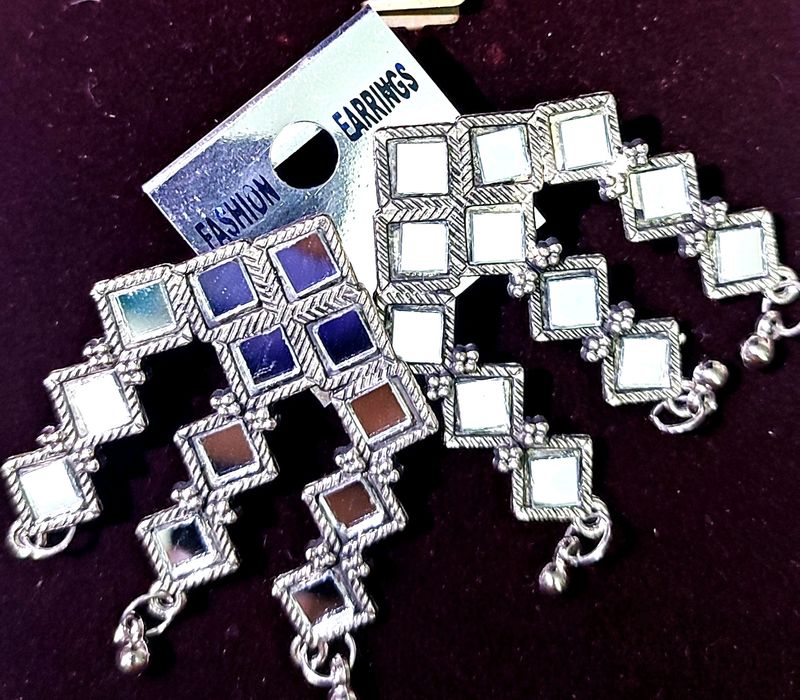 Mirror Earring For Women
