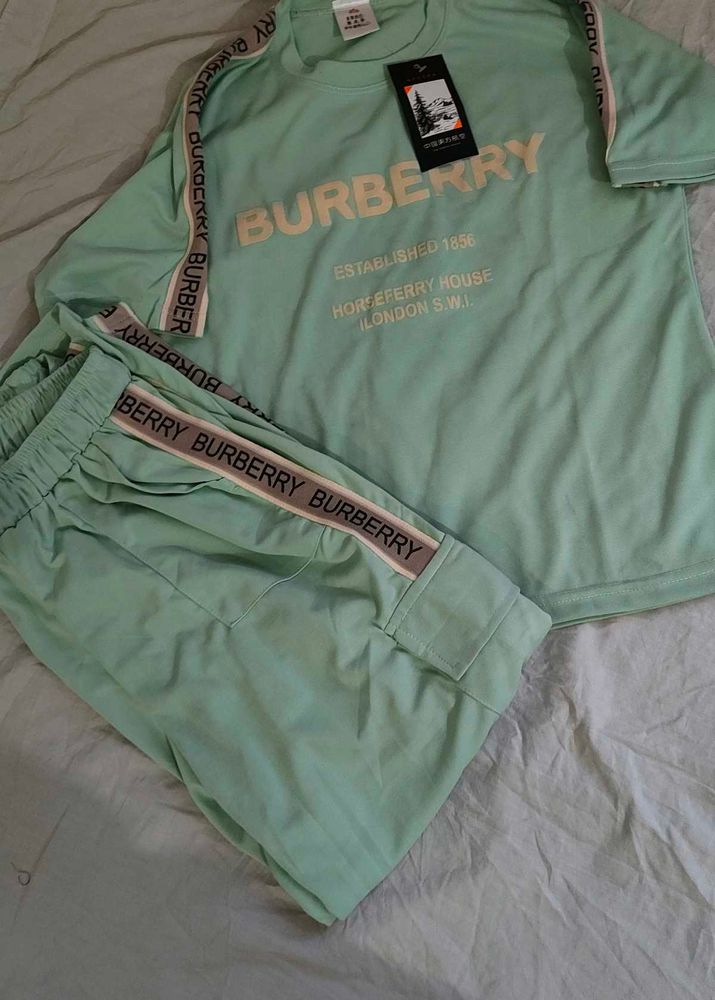 Burberry Mint Green Tracksuit