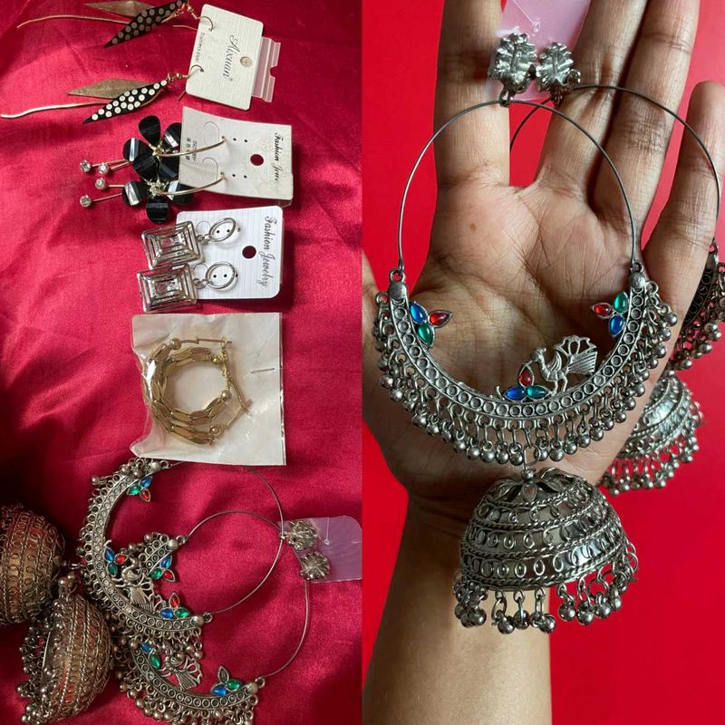 Assorted Earrings Combo of 6