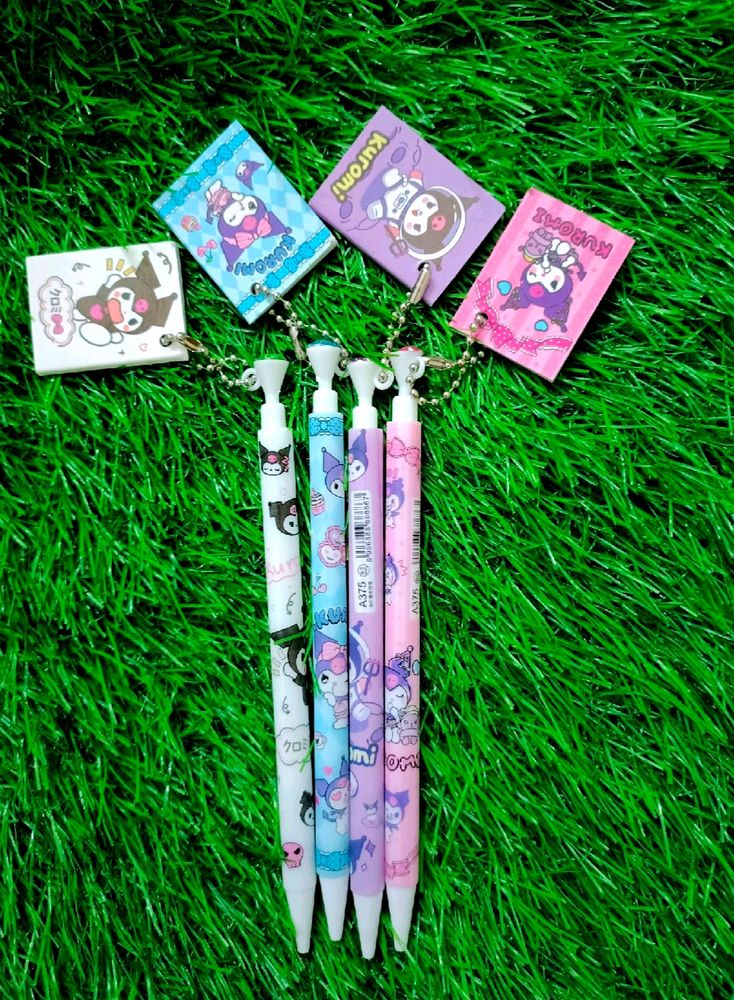 Set Of 4 Kuromi Mechanical Pencils