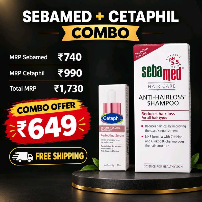 Sebamed + Cetaphil Combo Offer