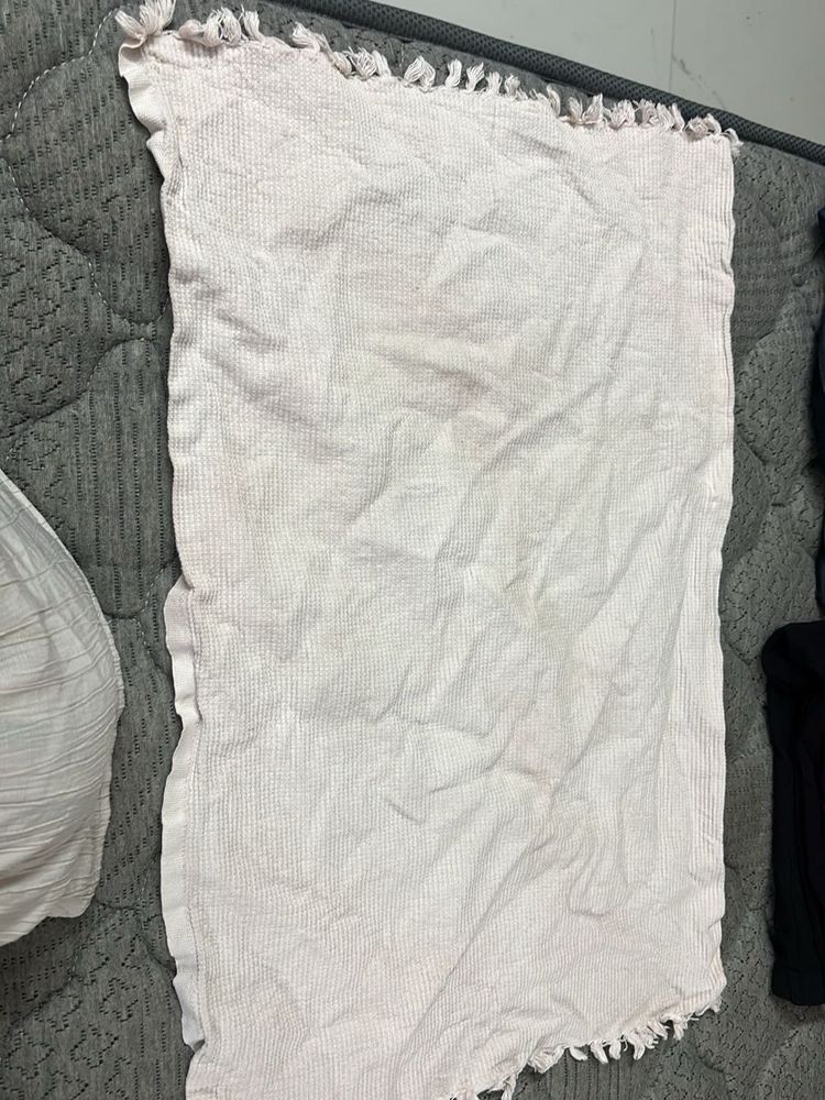cotton white towel