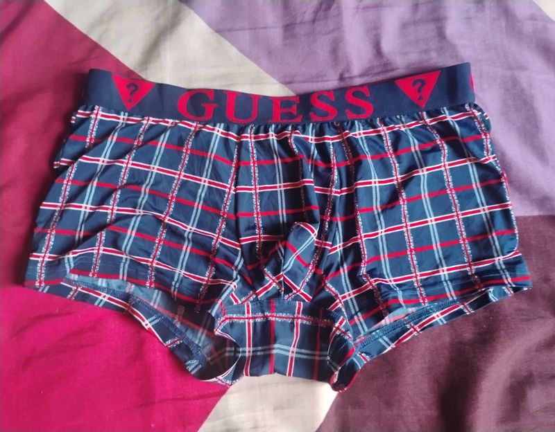Guess Checked Design Trunks