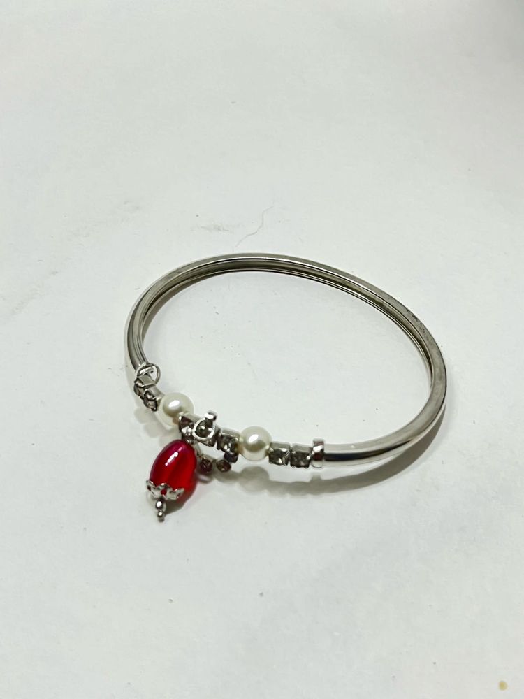 Elegant Princess Red Charm Bracelet
