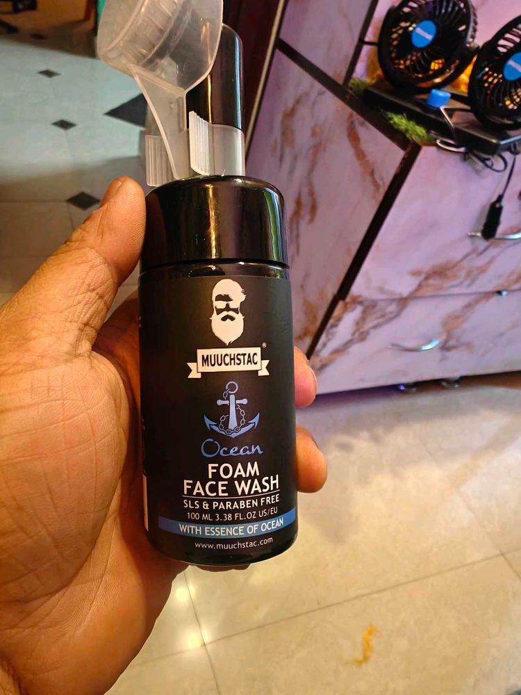 MUUCHSTAC Ocean Foam Face Wash