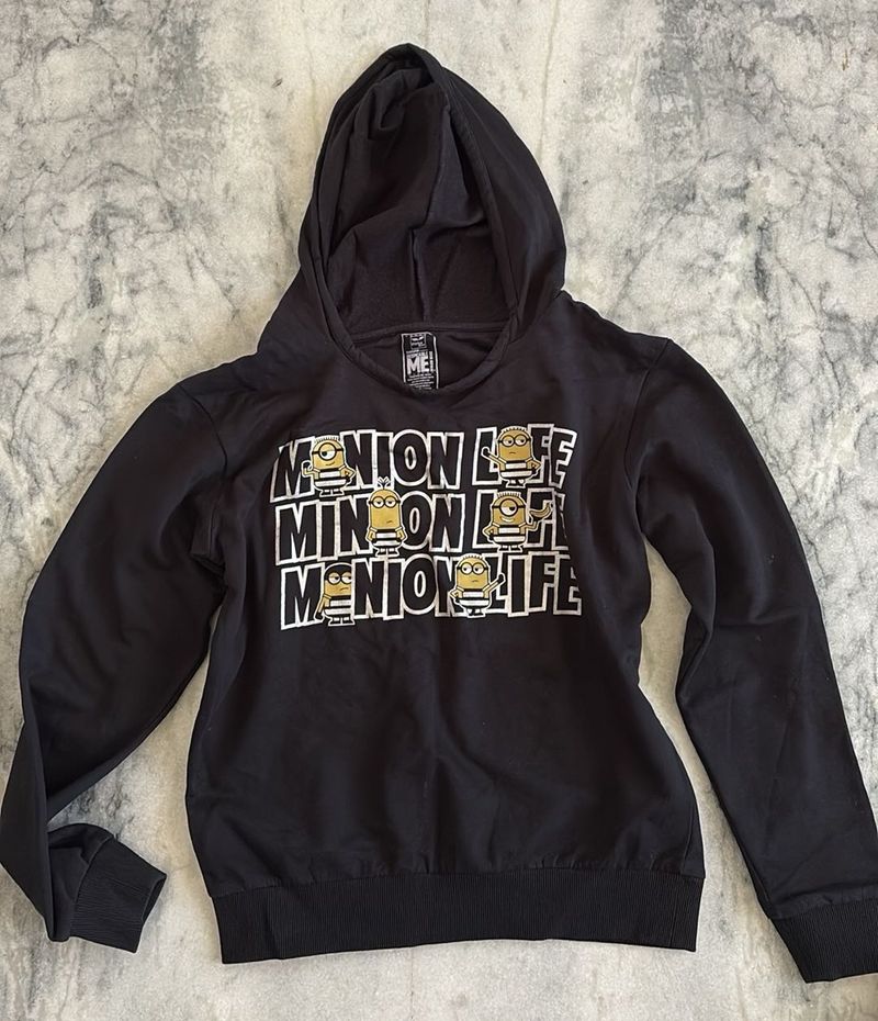 Minion Life Black Fleece Hoodie