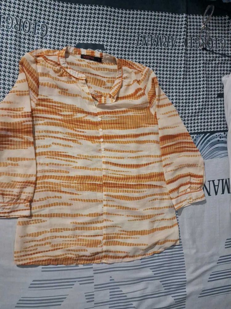 Stylish Women's Printed Tunic Top