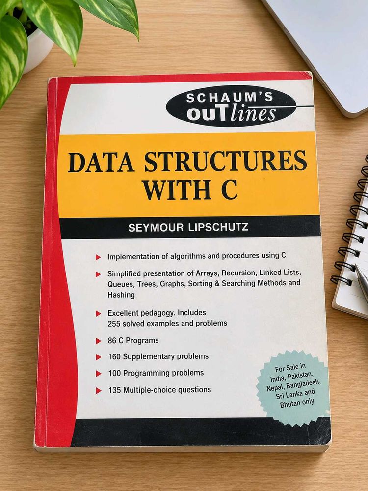 Schaum's Outline: Data Structures with C – Seymour