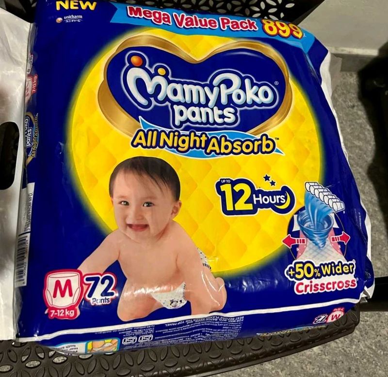 Pack Of 70 Pants With Free Rabbit Diaper - MEDIUM