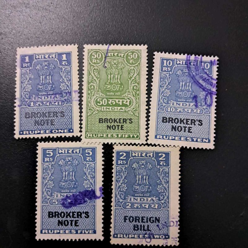 5 Vintage Indian revenue