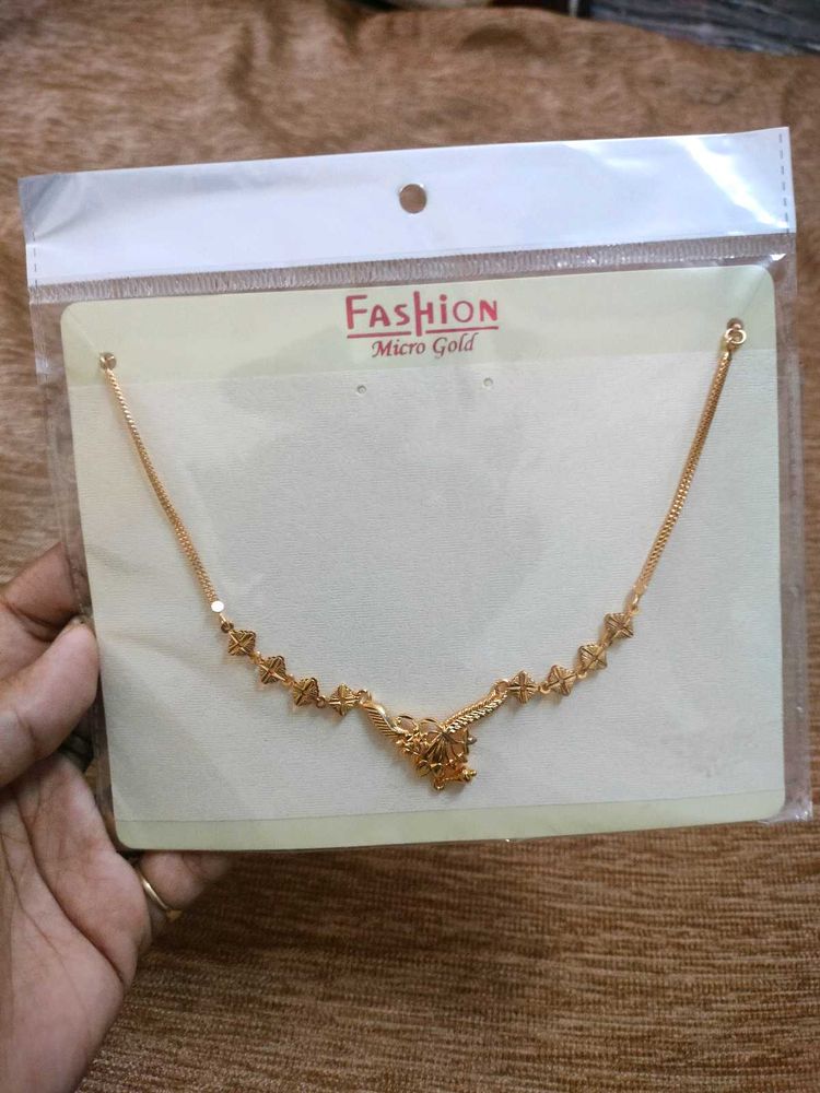 Fashion Micro Gold Necklace