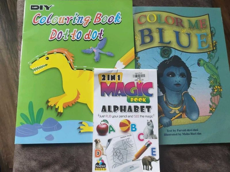 Combo of 4 Creative Coloring Activity Books