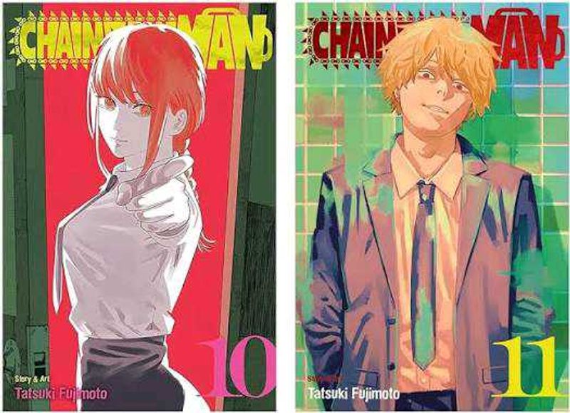 Chainsaw Man Manga Volumes 10 &amp; 11