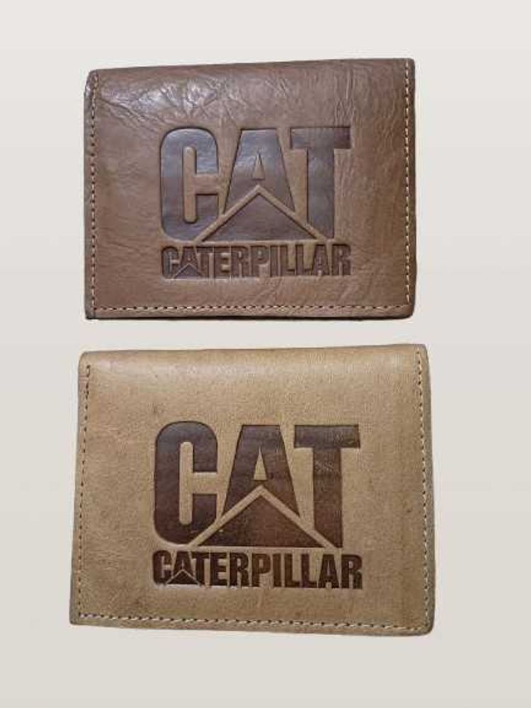 CAT Leather Wallet For Unisex