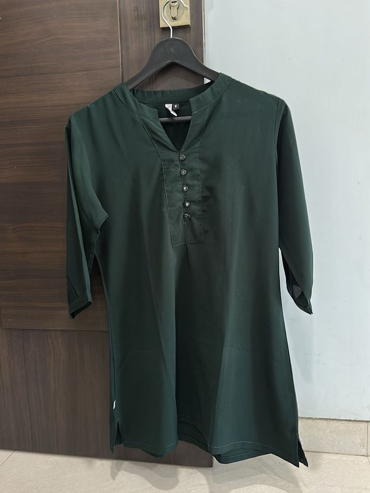 Elegant Dark Green Kurta