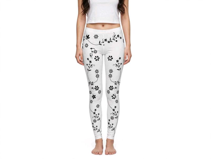 :Only One Piece - New Launch White Floral Printed