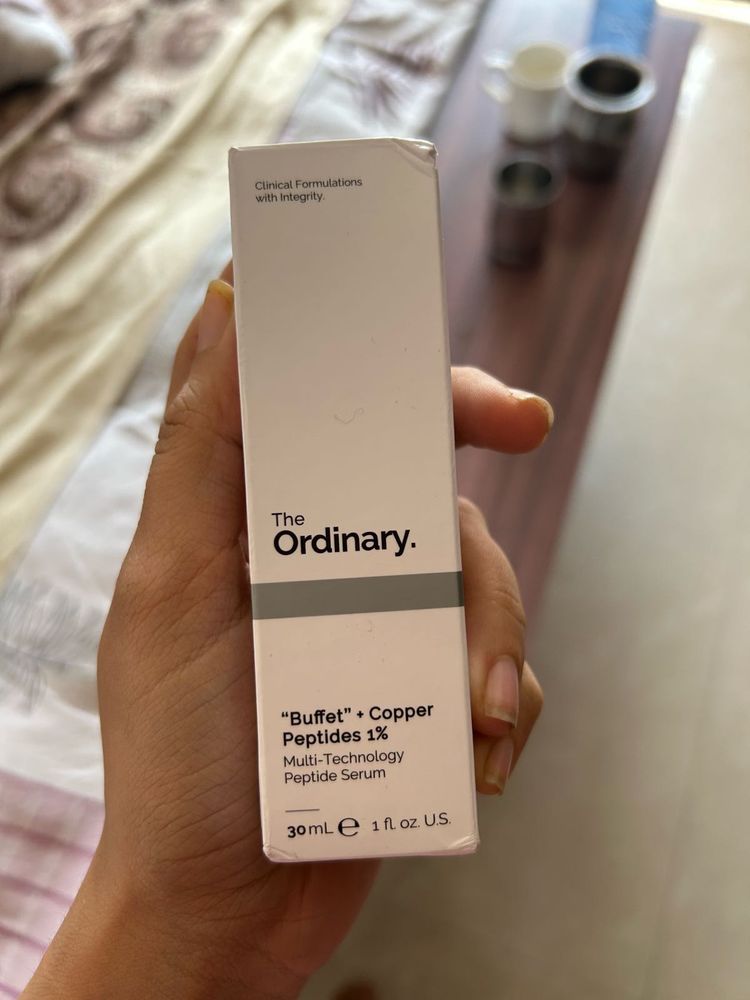 The Ordinary "Buffet" + Copper Peptides