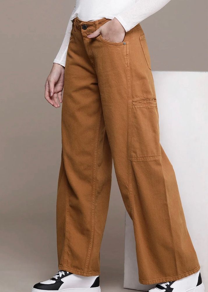 Wide Leg Cargo Pants