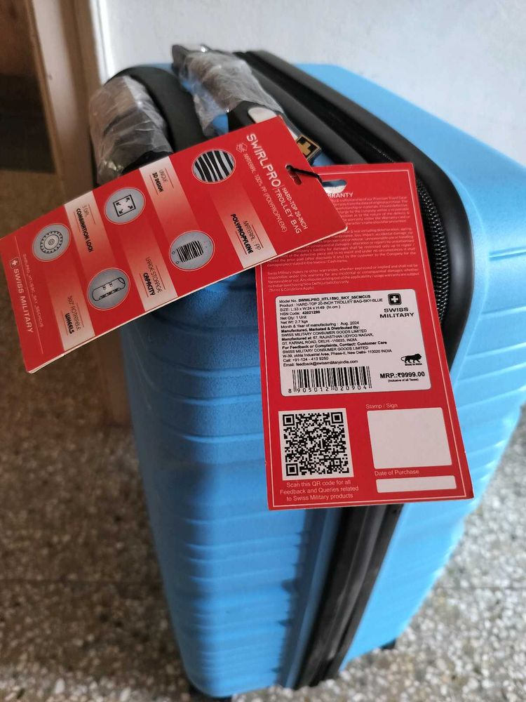 Swiss Military Cabin Trolley Brand New