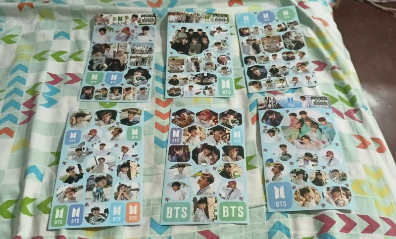 BTS Stickers - Kpop Fan Merch