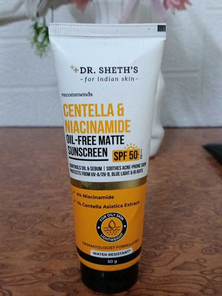 Dr. Sheth's Sunscreen SPF 50