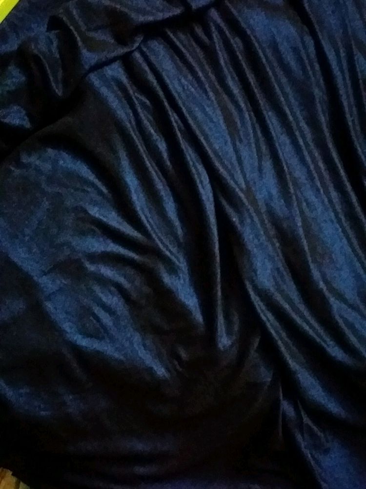 Dark Blue Fabric For  Stole Or Head Cover