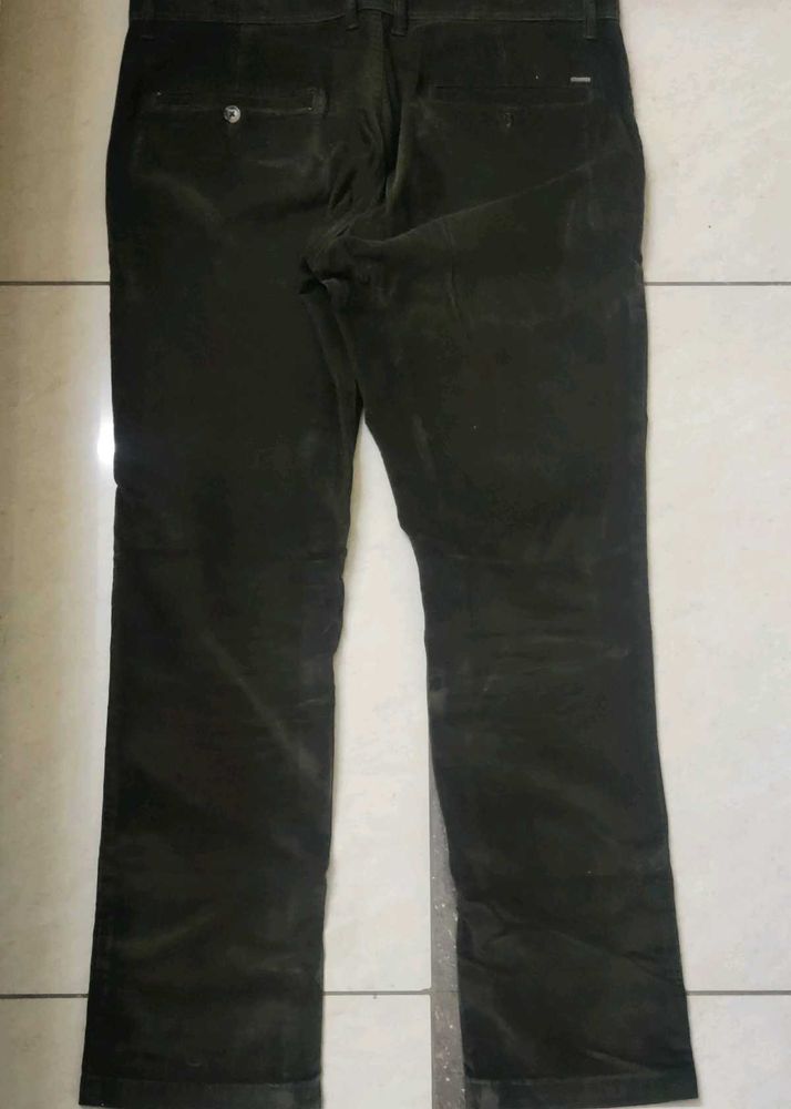 Pepe Jeans Olive Corduroy Pants