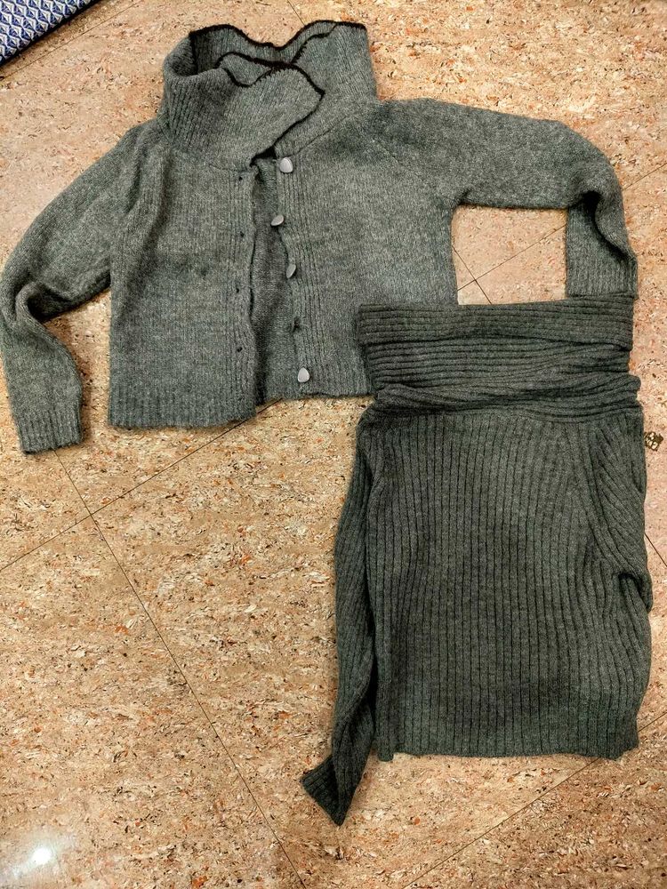 Cozy Knit Sweater Set heavy discount See Other Ad