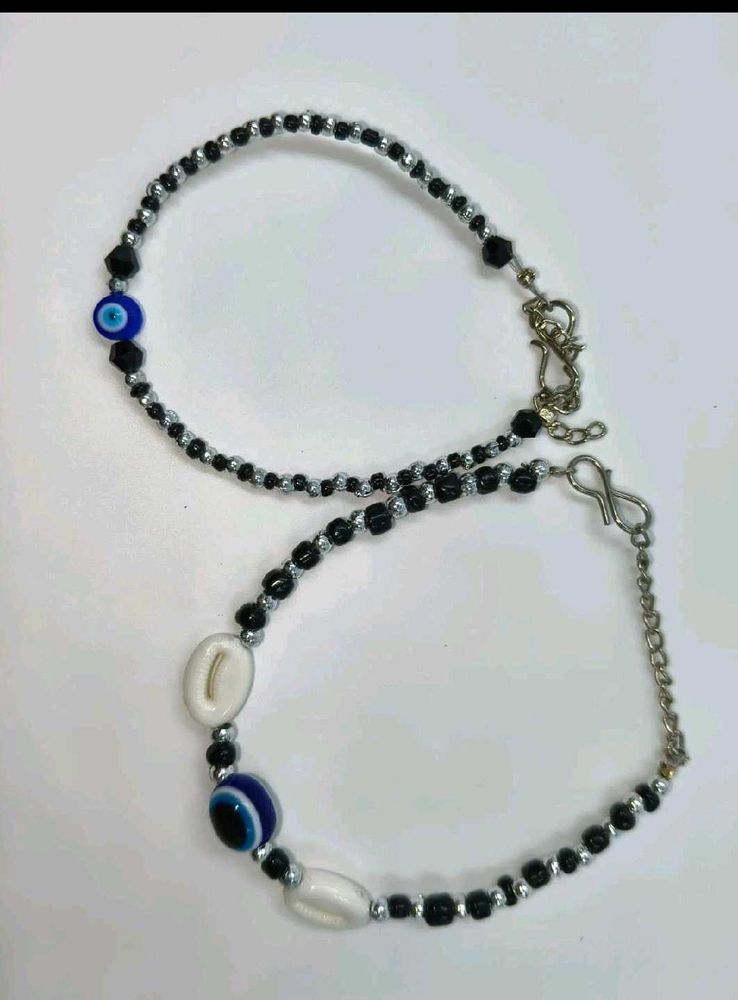 Evil Eye Anklets (Pack Of 4)