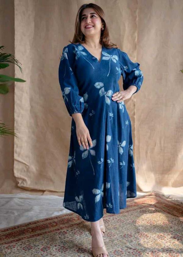 Floral Print Midi Dress