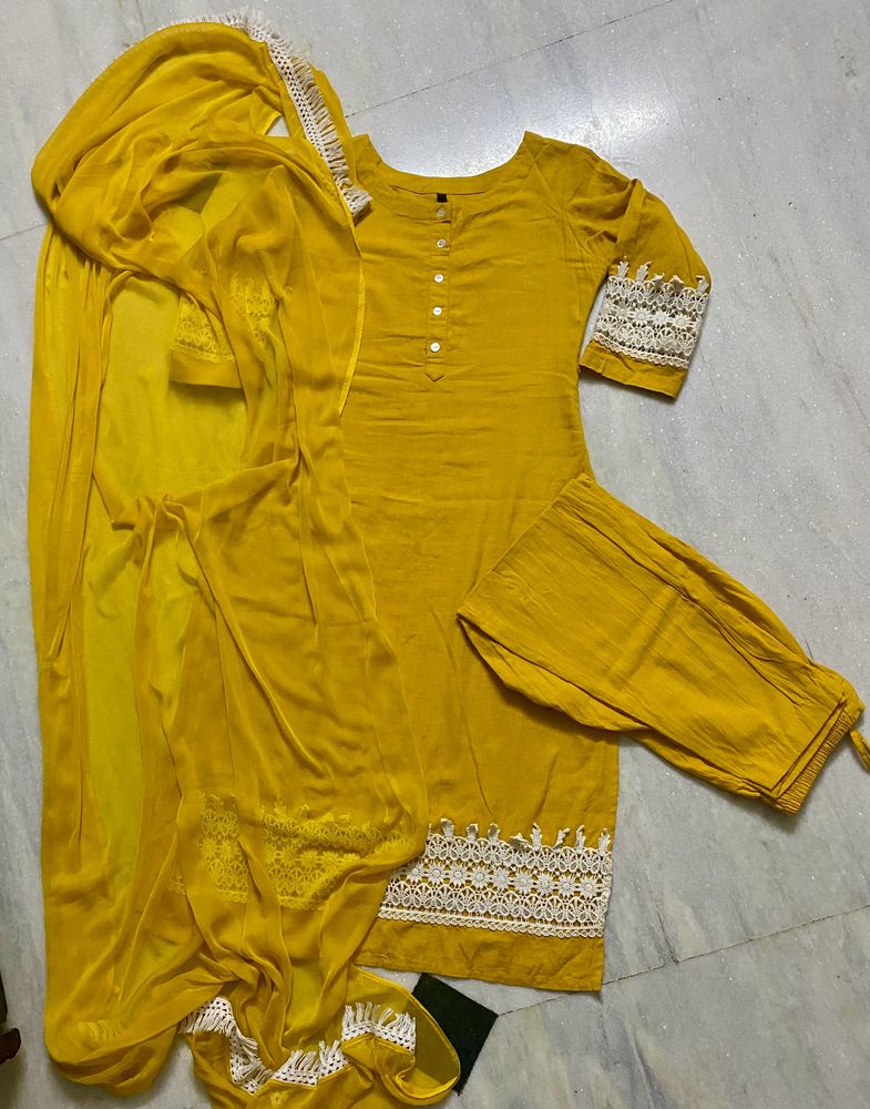 Beautiful Janasya Cotton Kurta Set