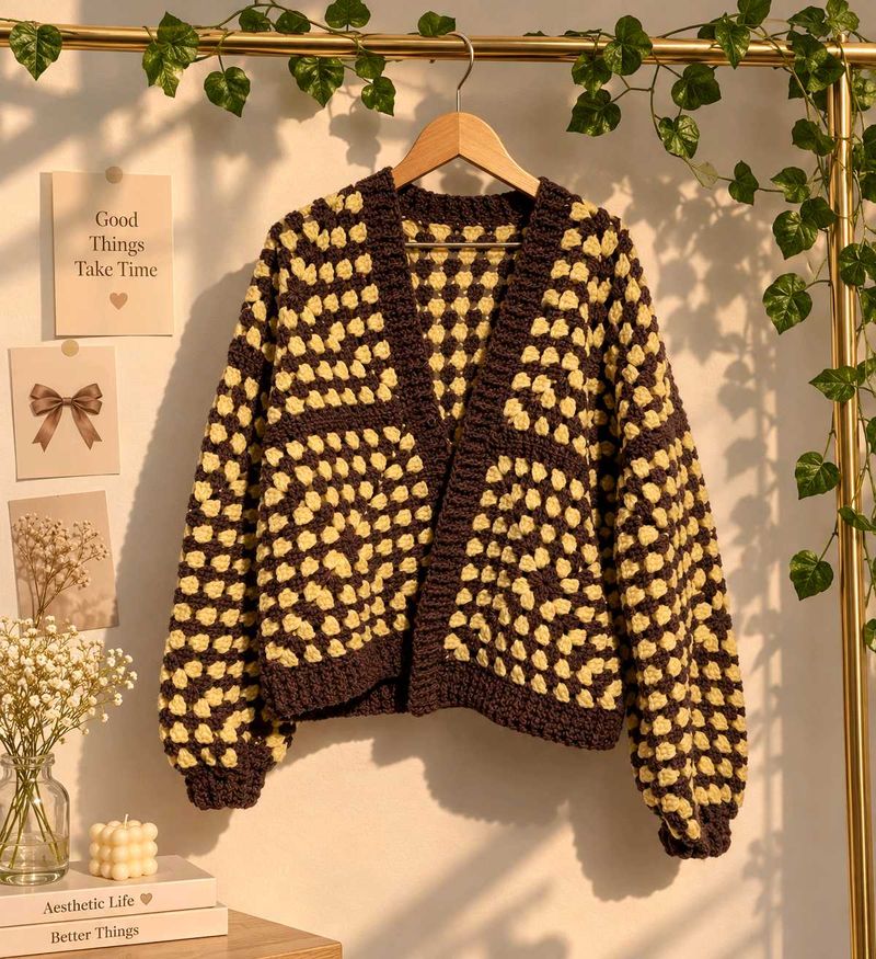 Handmade Crochet fall Cardigan 🍁🍂