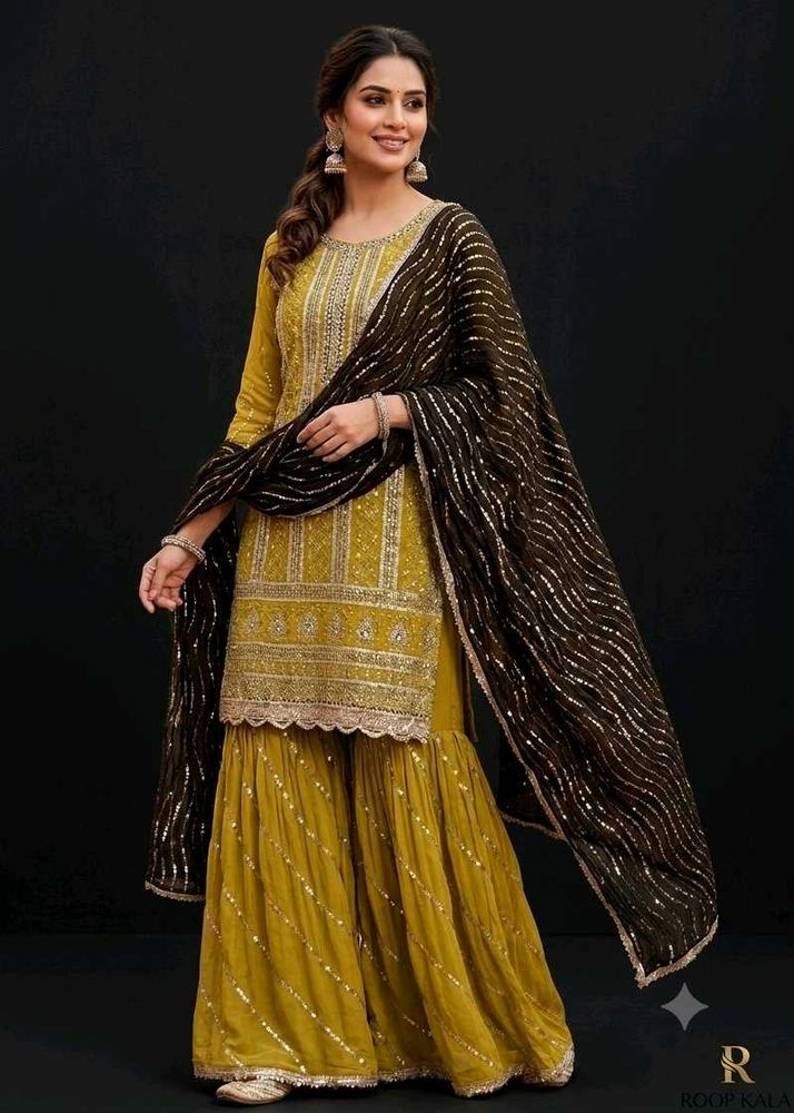 Elegant Kurta Garara Set