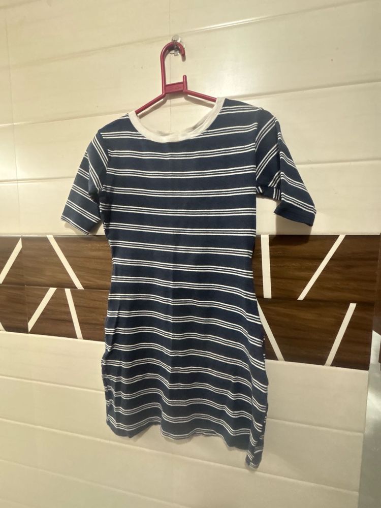 Striped Mini Dress