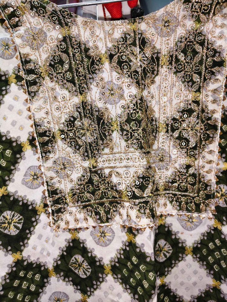 Beautiful Kurta Pant Set With Dupatta