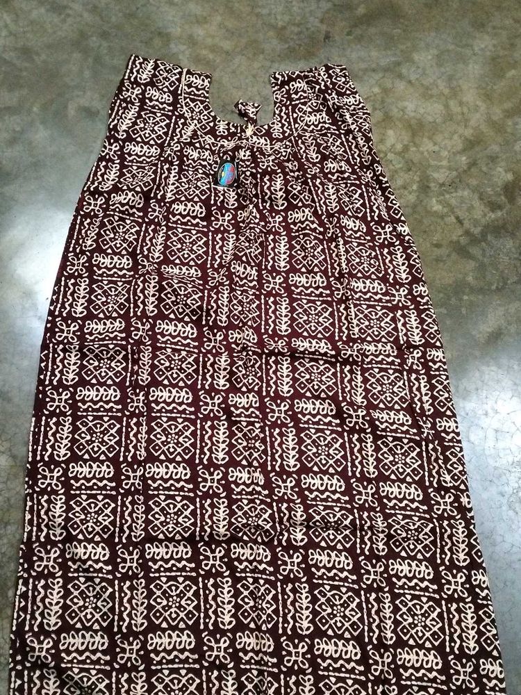 Cotton Night Dress