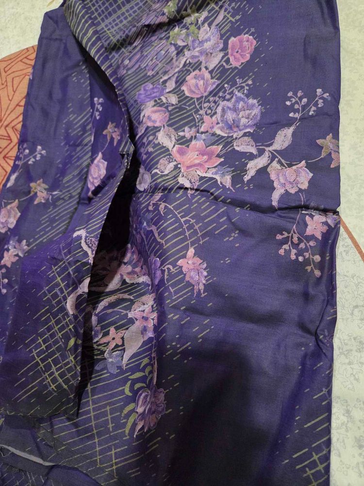 Amazing purple saree