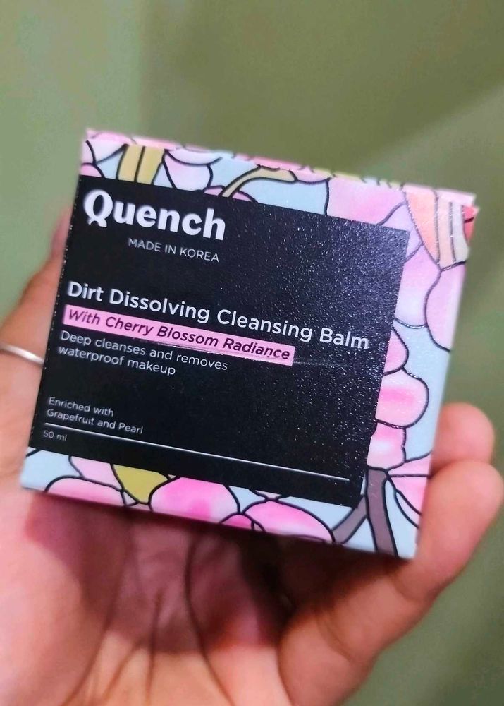 Quench Dirt Dissolving Cleansing Balm