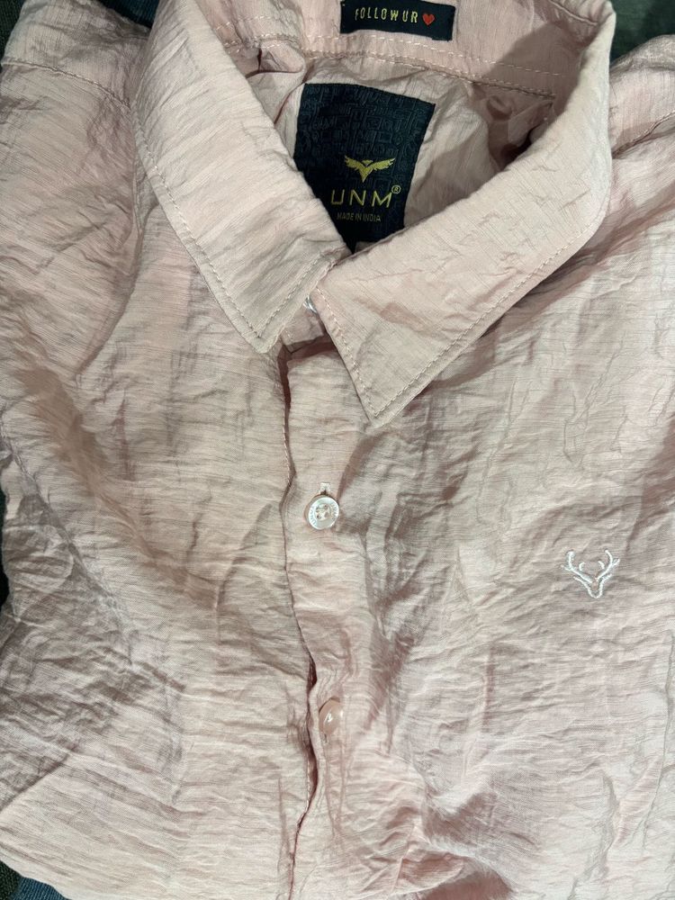 UNM Pink Casual Shirt