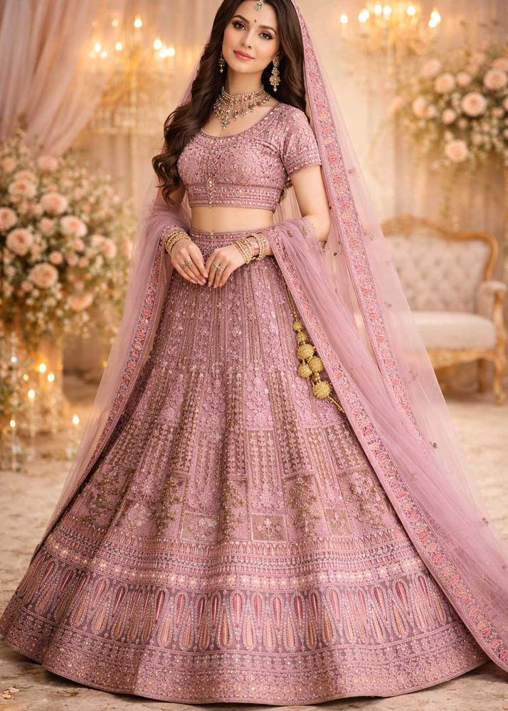 🇳🇿💫🎀Elegant Embroidered Lehenga Choli