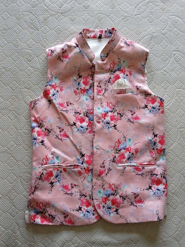 Floral Nehru Jacket