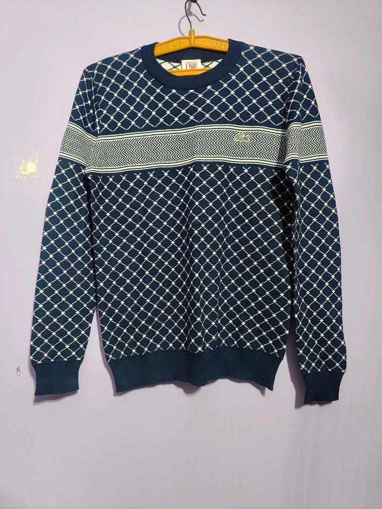 Lacoste LIVE Patterned Sweater