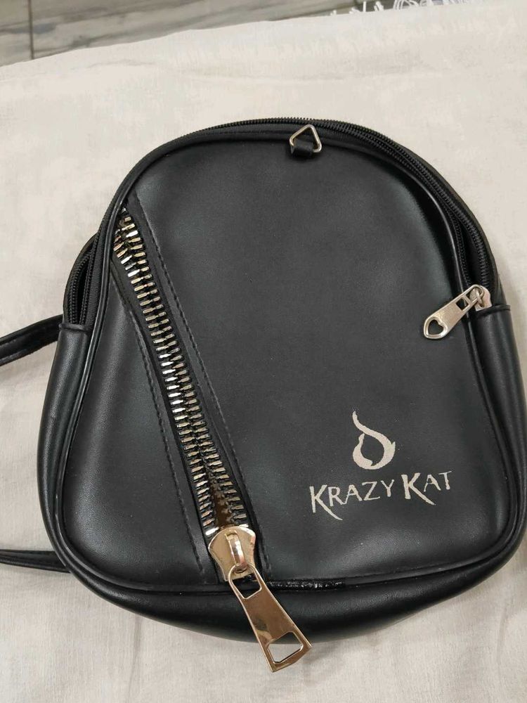 Chic Black Mini Backpack