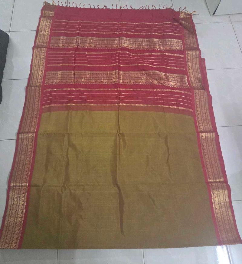 Pothys silk cotton saree