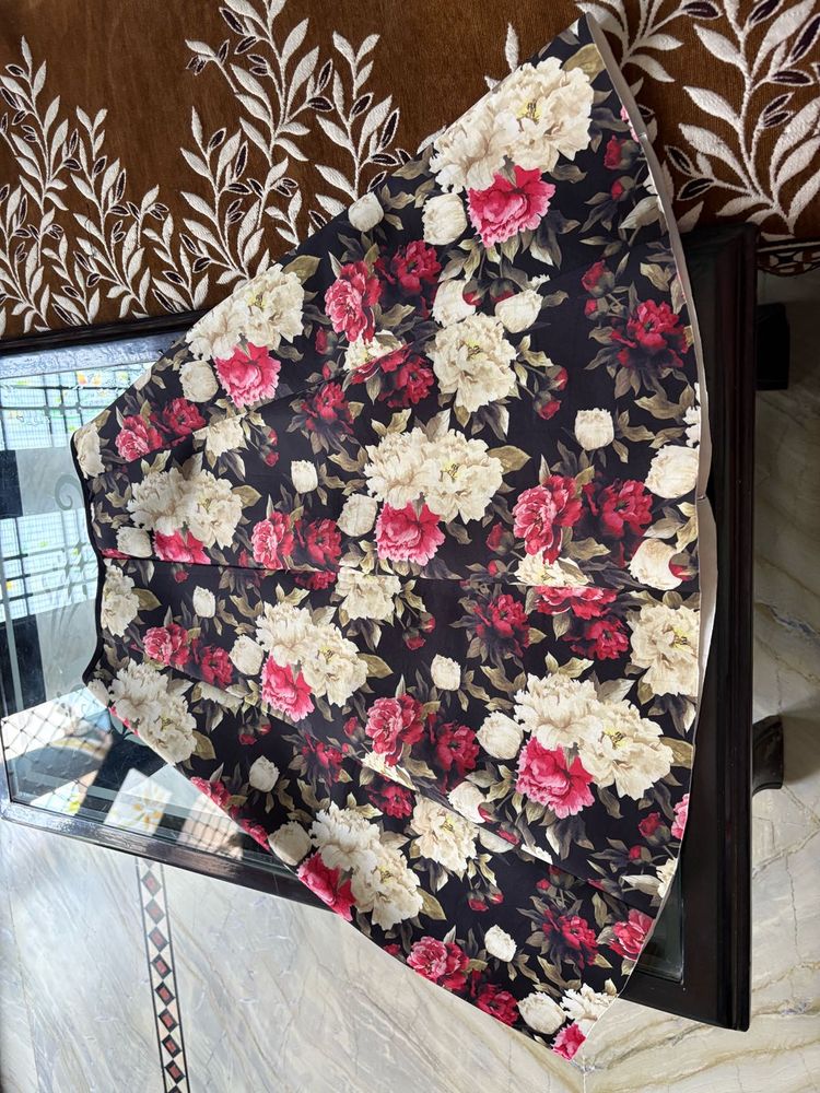 Beautiful Floral Print Skirt