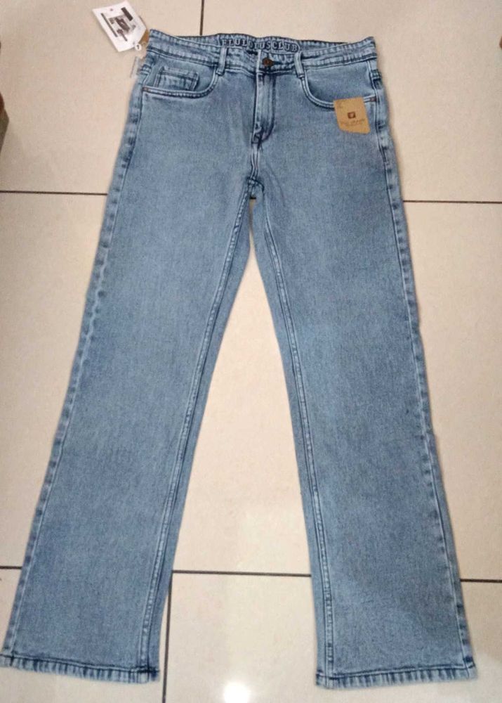 Light Wash Flare Jeans