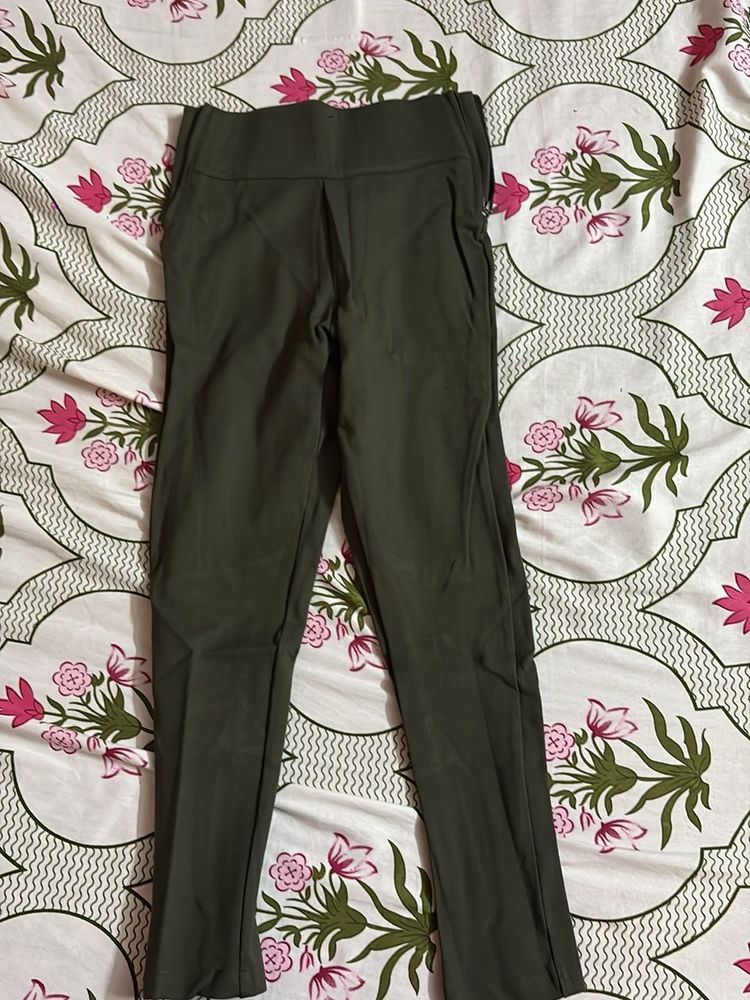 Olive Green Leggings