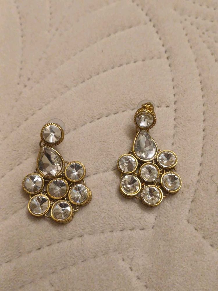 kundan style earing